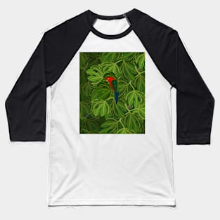 Fig Tree Parrot Baseball T-Shirt